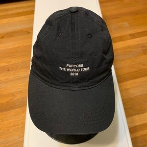 Justin Bieber 2016 purpose world tour hat